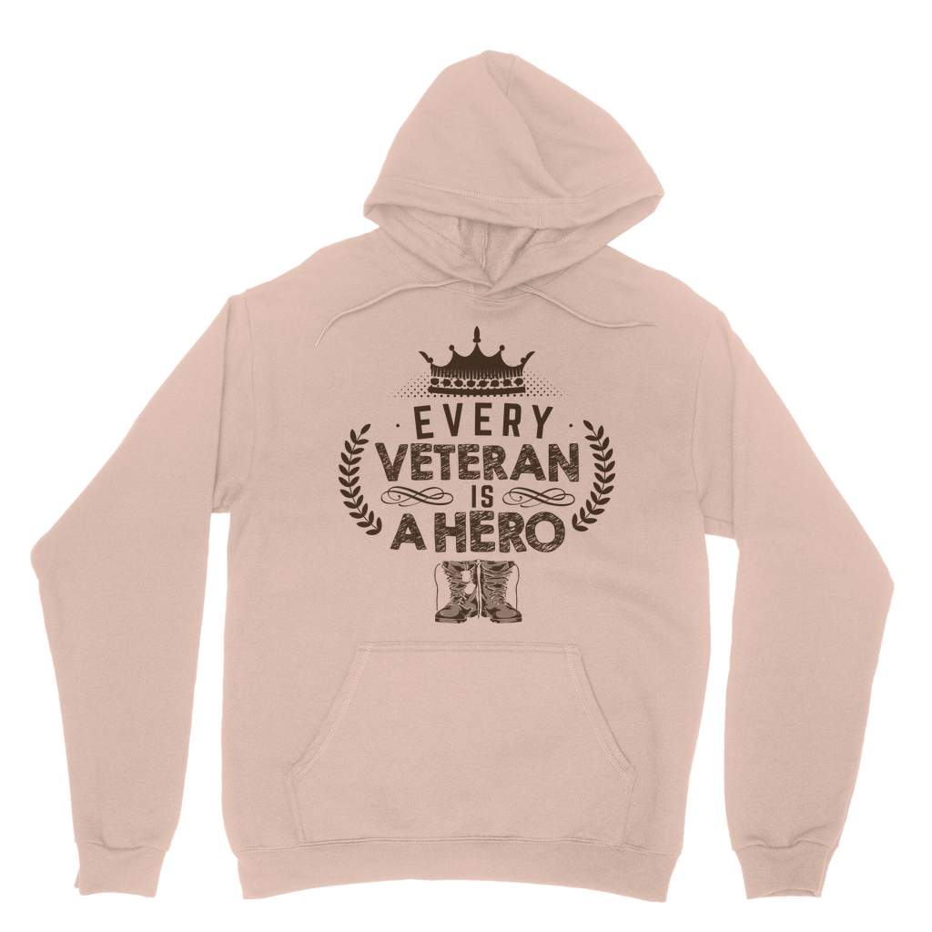 Every Veteran is a Hero Classic Adult Hoodie