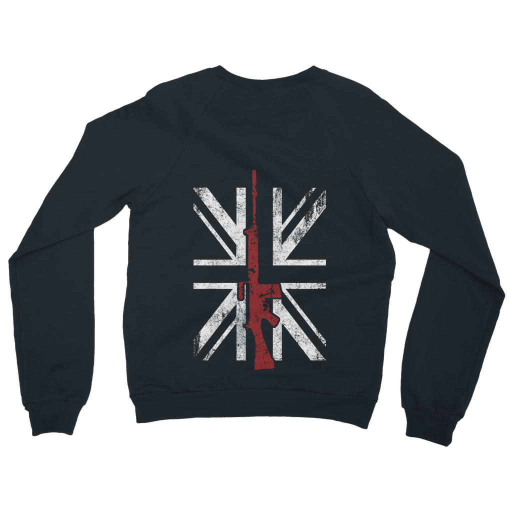 Thin Red Line - SLR (Back Print) Classic Adult Sweatshirt