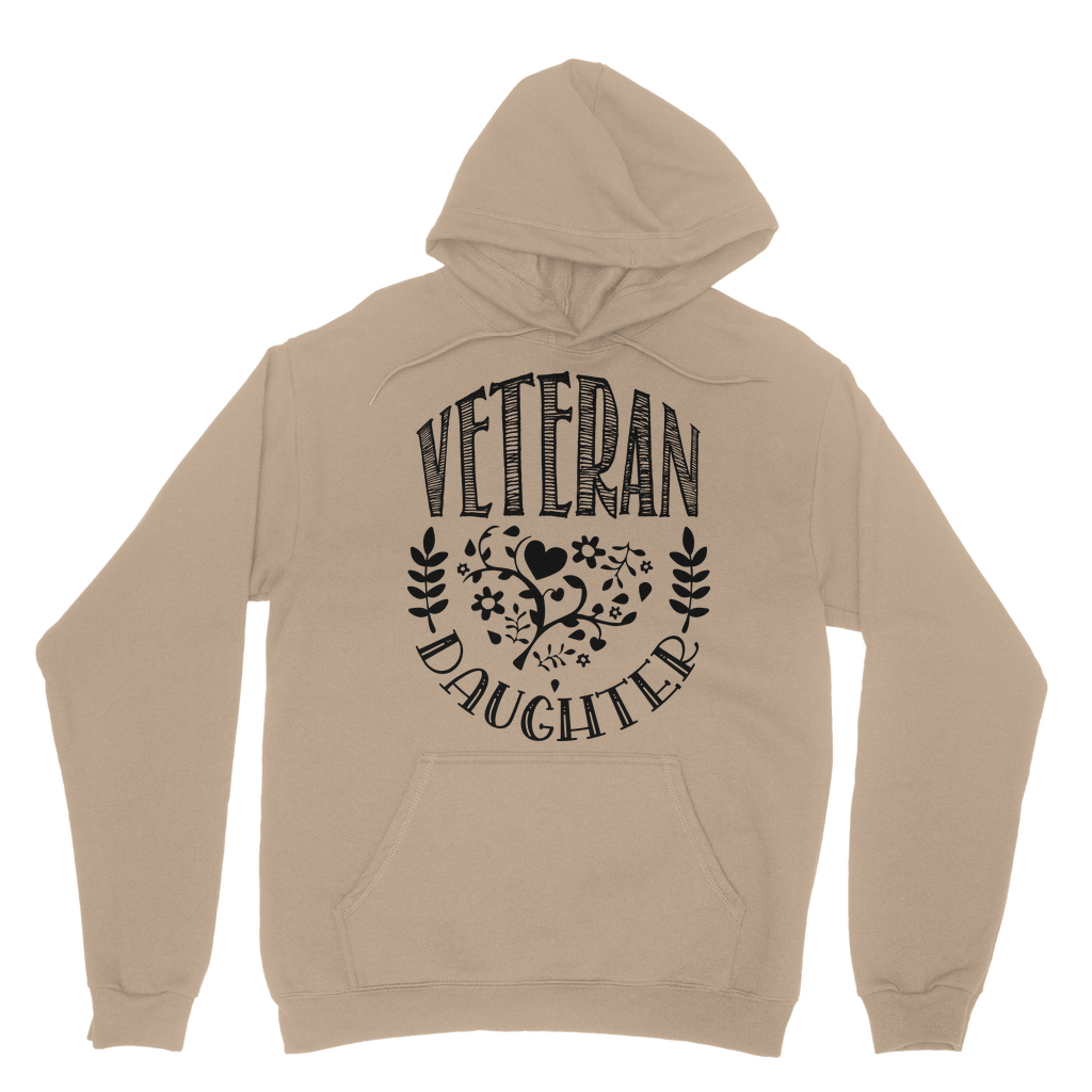 Veteran Daughter Classic Adult Hoodie