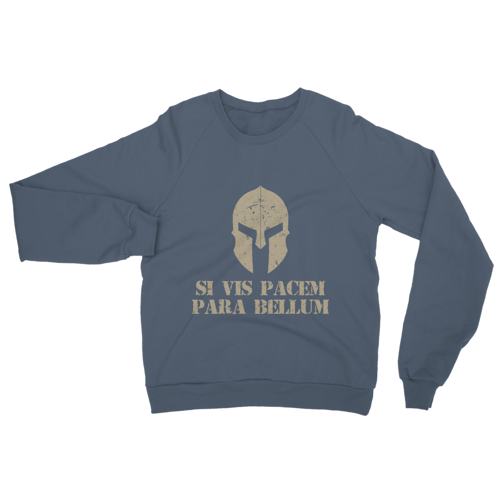 Spartan x Si Vis Pacem Para Bellum Classic Adult Sweatshirt