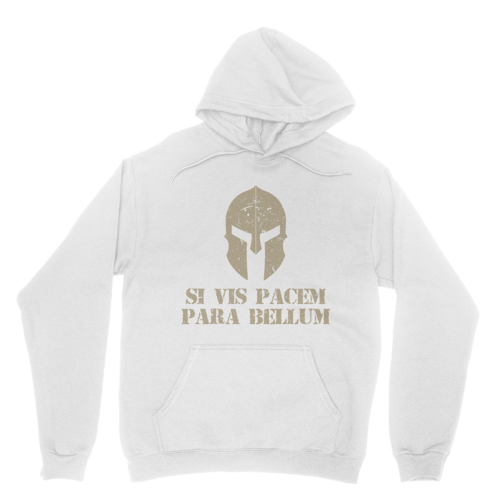 Spartan x Si Vis Pacem Para Bellum Classic Adult Hoodie