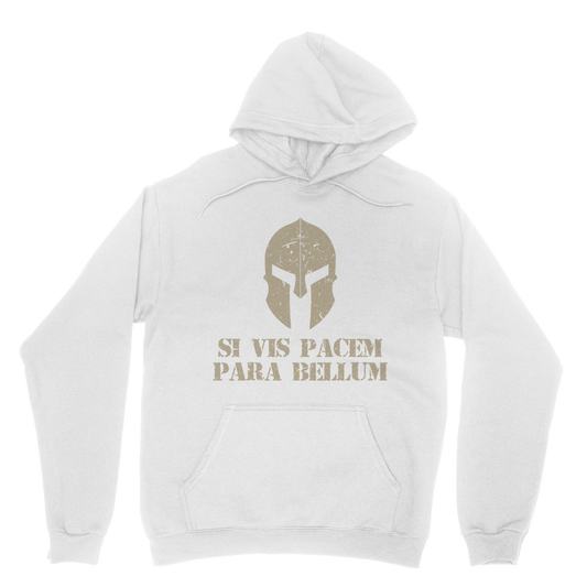 Spartan x Si Vis Pacem Para Bellum Classic Adult Hoodie