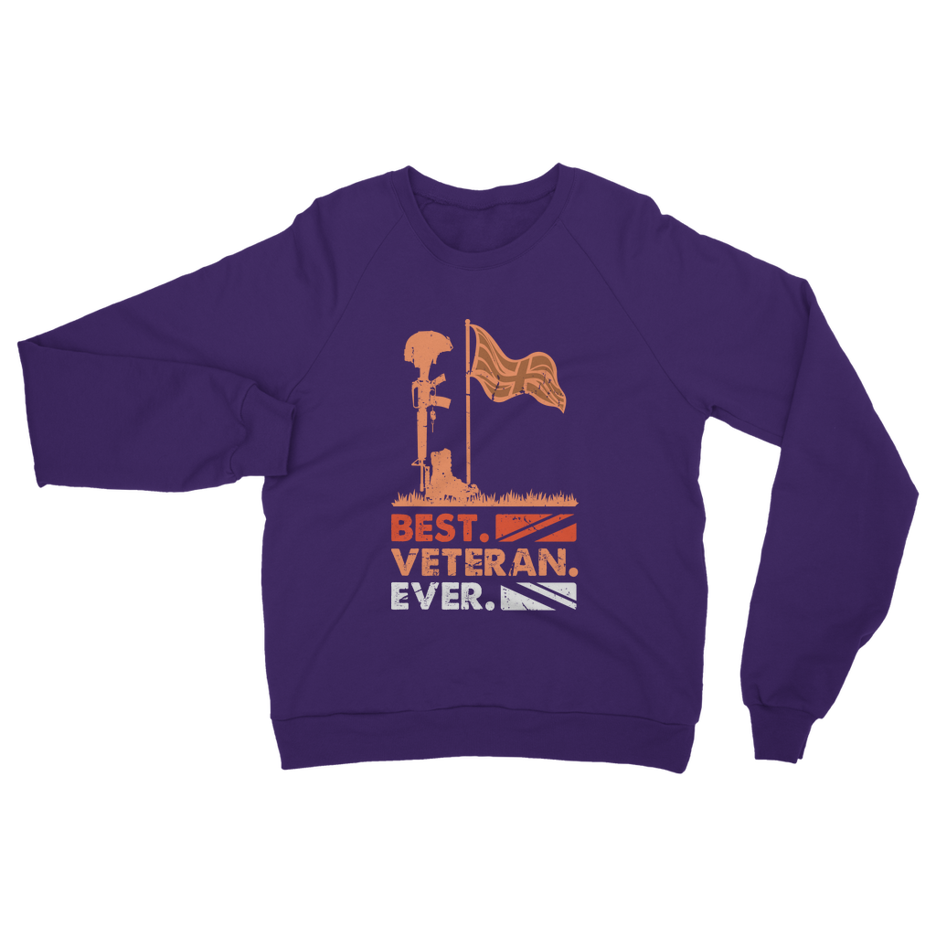 Best. Veteran. Ever. Classic Adult Sweatshirt