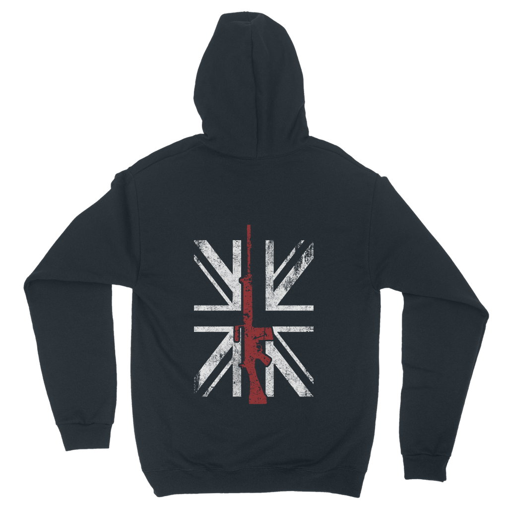 Thin Red Line - SLR (Back Print) Classic Adult Hoodie