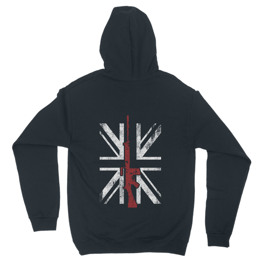 Thin Red Line - SLR (Back Print) Classic Adult Hoodie
