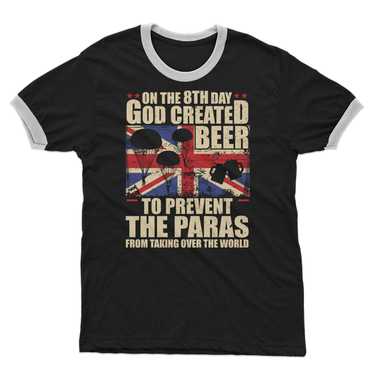 PARAS Love Beer Adult Ringer T-Shirt