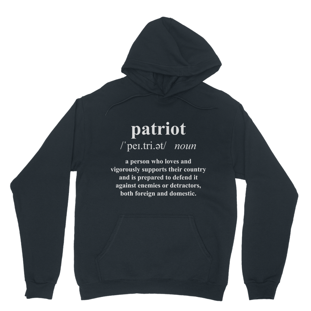 Patriot Dictionary Classic Adult Hoodie