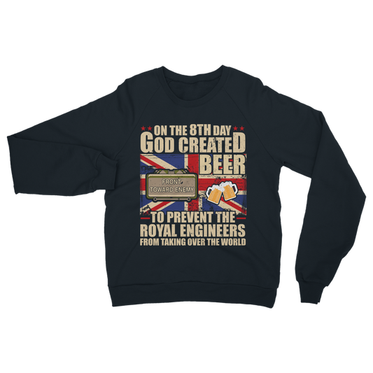 Royal Engineers Love Beer Classic Adult Sweatshirt