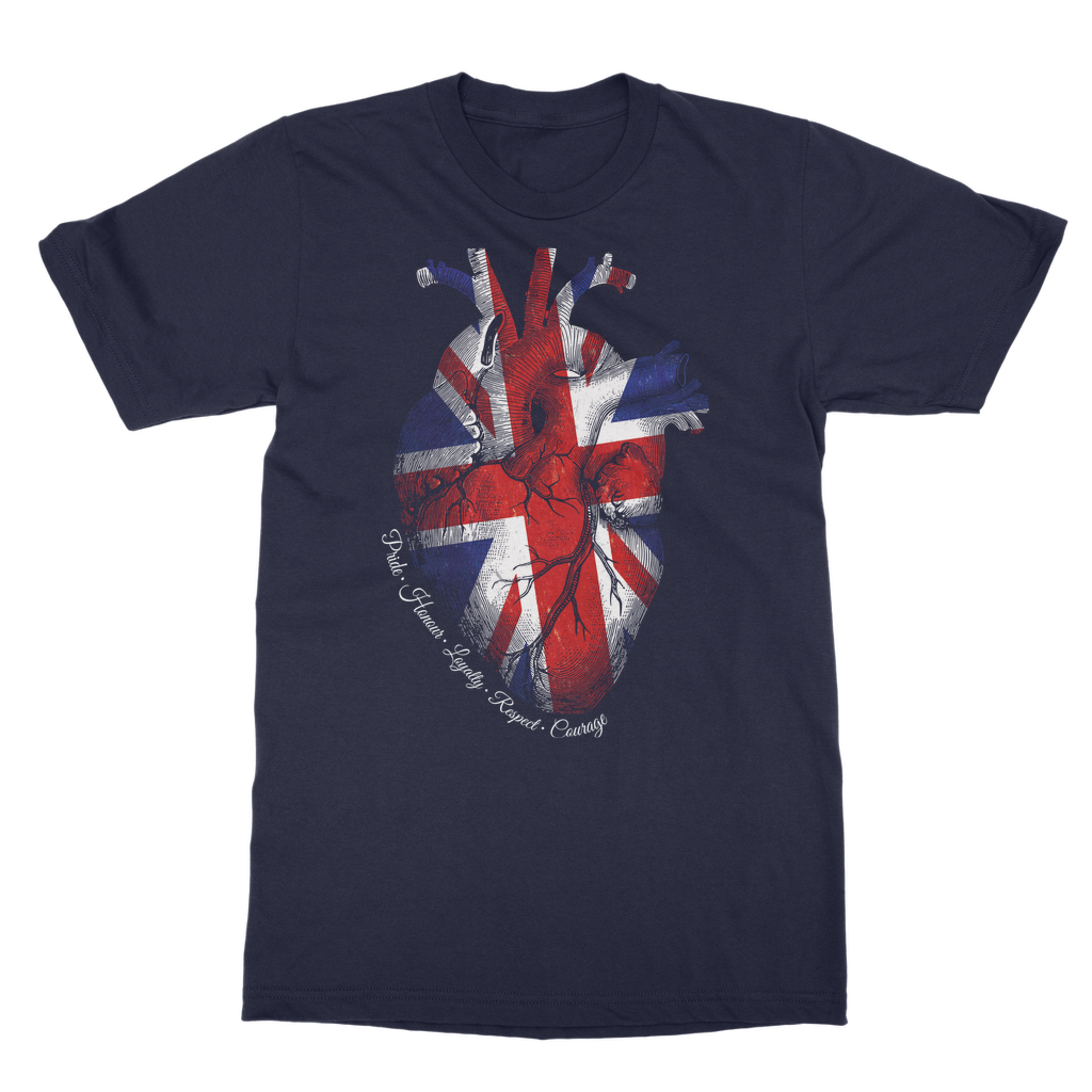 Pride Honour Loyalty Respect Courage Classic Adult T-Shirt