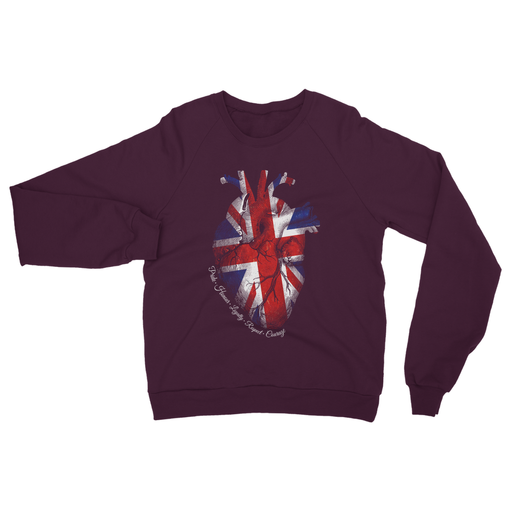 Pride Honour Loyalty Respect Courage Classic Adult Sweatshirt