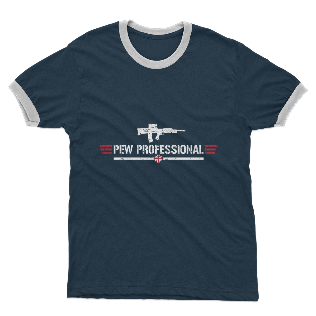 Pew Professional Adult Ringer T-Shirt