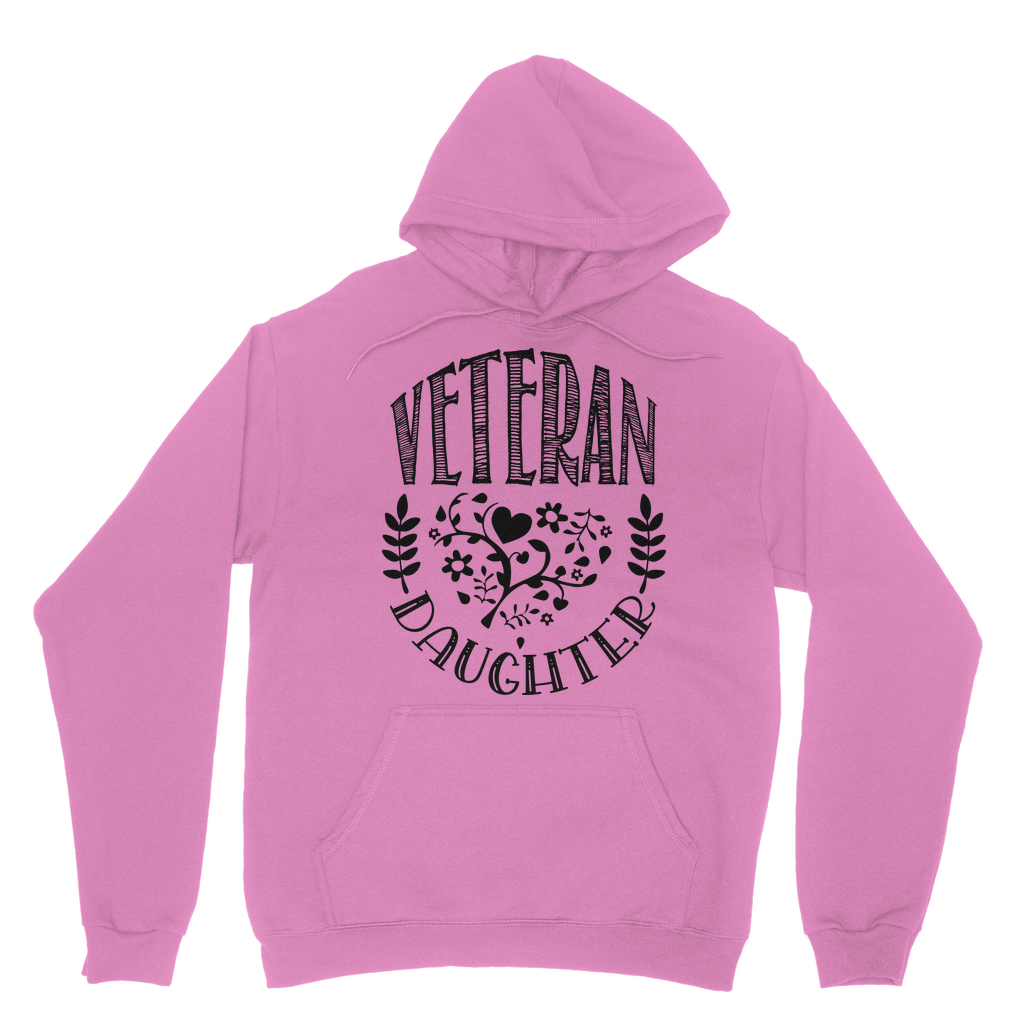 Veteran Daughter Classic Adult Hoodie