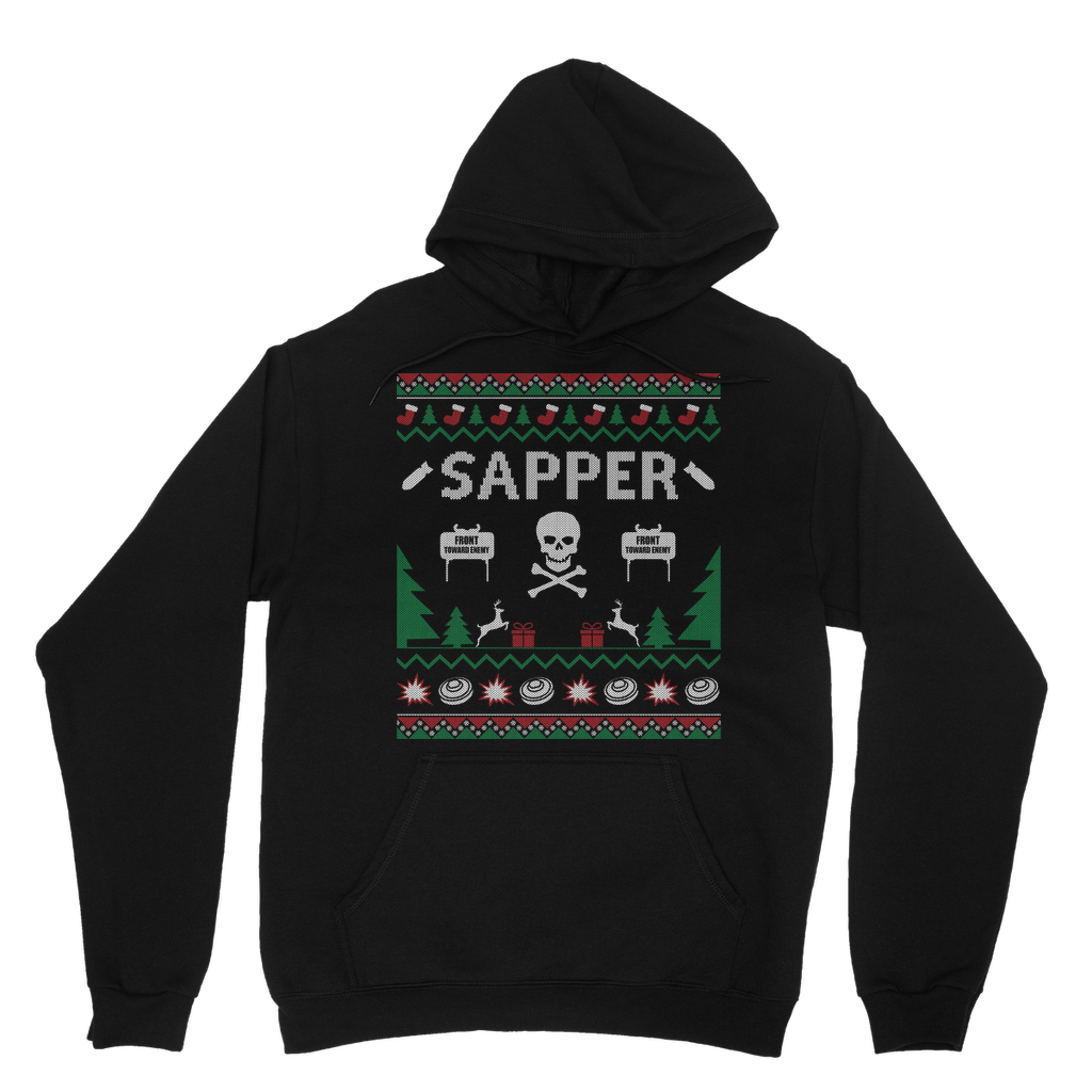 Sapper Christmas Classic Adult Hoodie