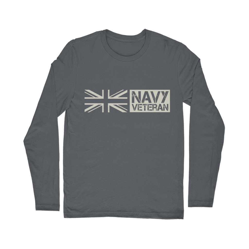 Navy Veteran Classic Long Sleeve T-Shirt
