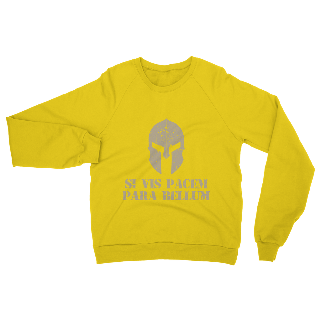 Spartan x Si Vis Pacem Para Bellum Classic Adult Sweatshirt
