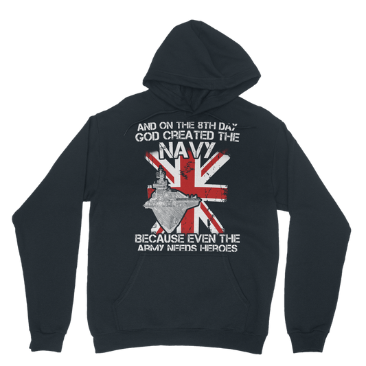 Royal Navy Are Heroes Classic Adult Hoodie