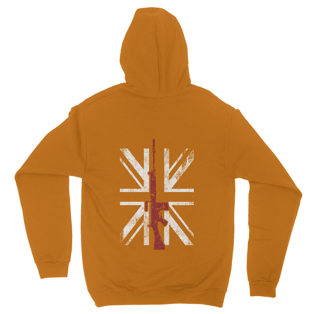 Thin Red Line - SLR (Back Print) Classic Adult Hoodie
