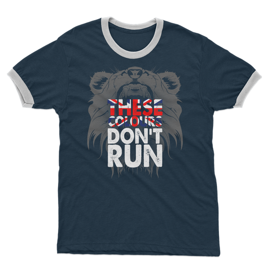 These Colours Don't Run Adult Ringer T-Shirt