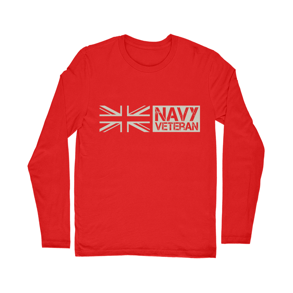 Navy Veteran Classic Long Sleeve T-Shirt