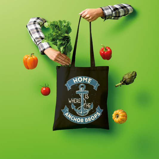 Home Is Where The Anchor Drops Shopper Tote Bag