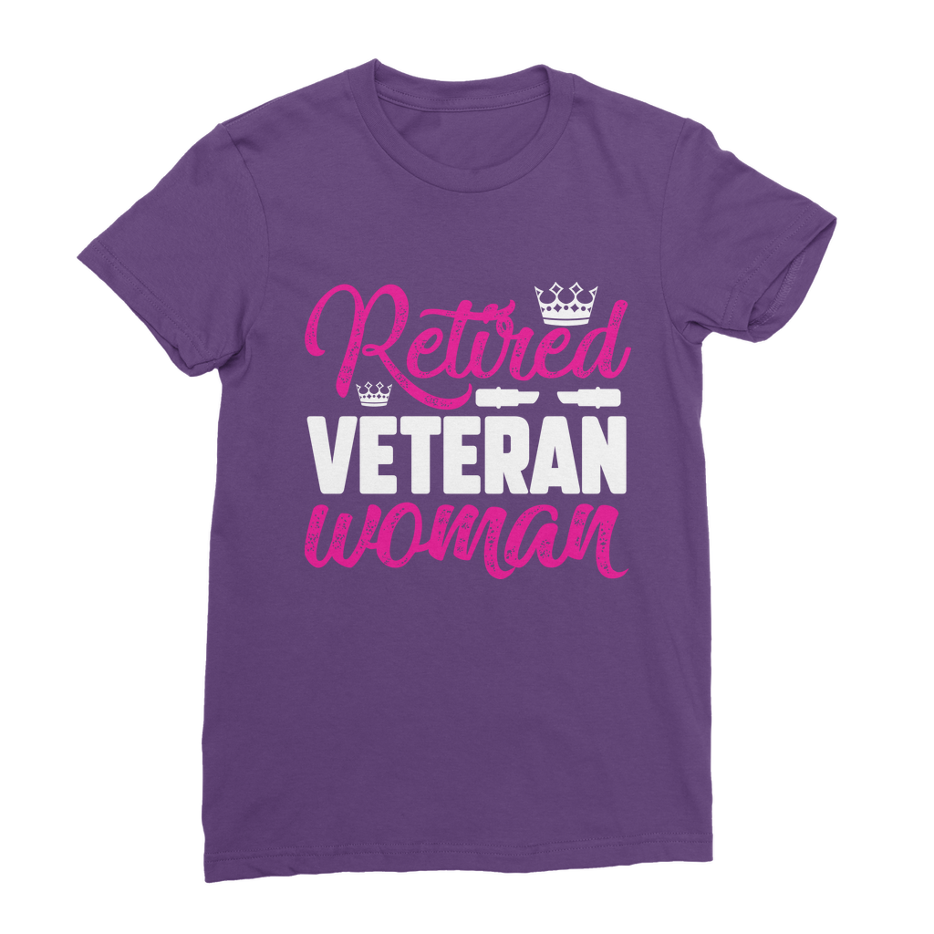 Retired Veteran Women Classic Women's T-Shirt