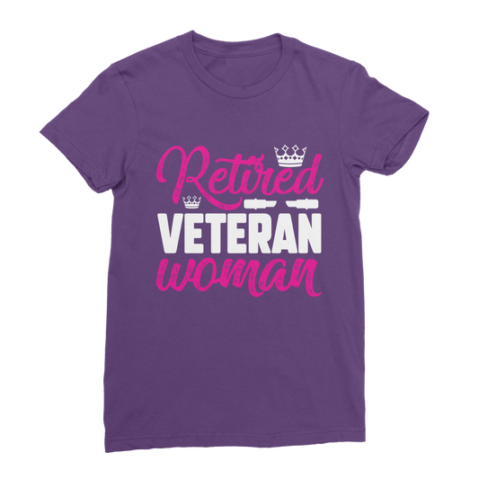 Retired Veteran Women Classic Women's T-Shirt