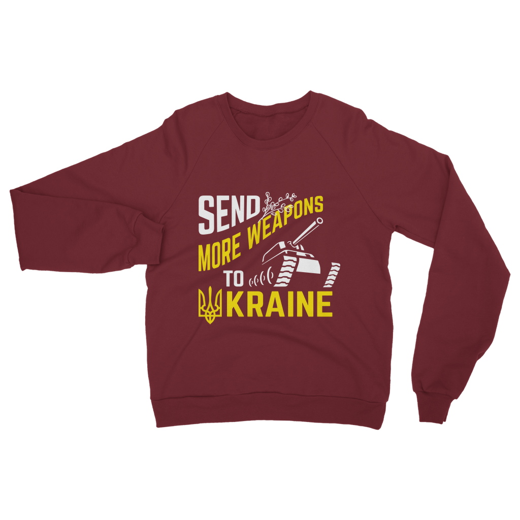 Send Weapons to Ukraine Classic Adult Sweatshirt