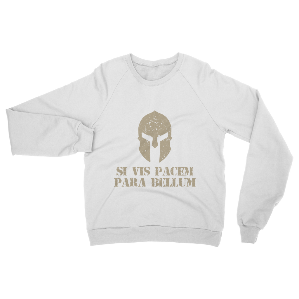 Spartan x Si Vis Pacem Para Bellum Classic Adult Sweatshirt