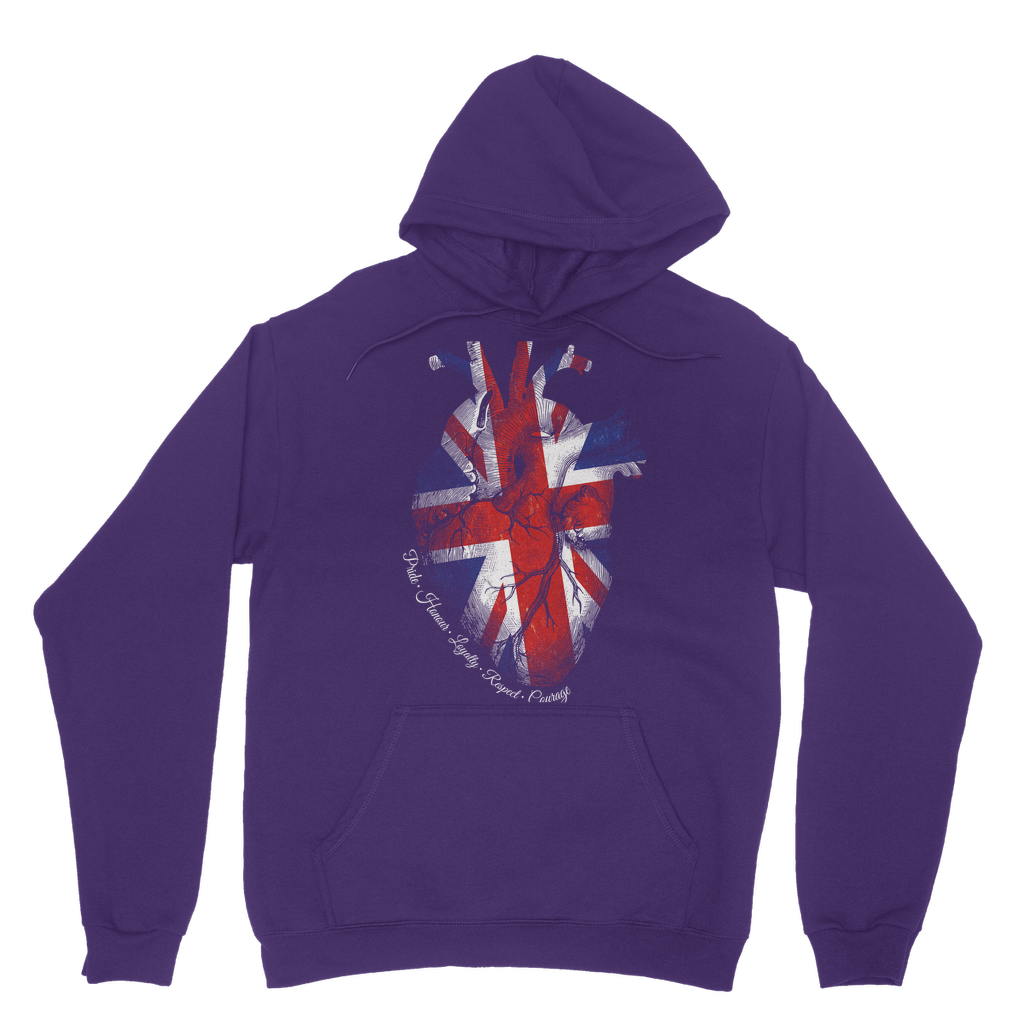 Pride Honour Loyalty Respect Courage Classic Adult Hoodie