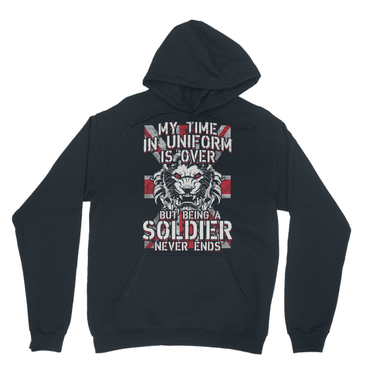 Being A Soldier Never Ends Classic Adult Hoodie