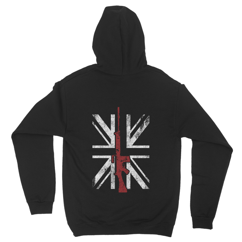 Thin Red Line - SLR (Back Print) Classic Adult Hoodie