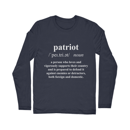 Patriot Dictionary Classic Long Sleeve T-Shirt