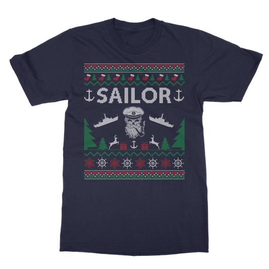 Sailor Christmas Classic Adult T-Shirt