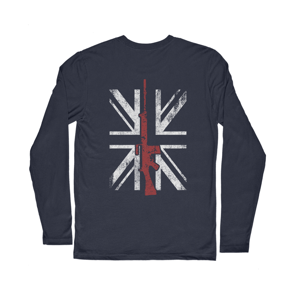 Thin Red Line - SLR (Back Print) Classic Long Sleeve T-Shirt