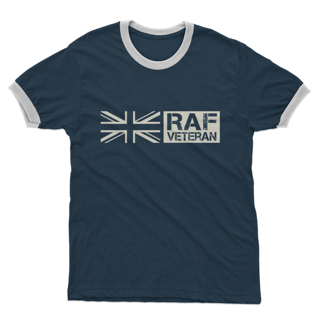 RAF Veteran Adult Ringer T-Shirt
