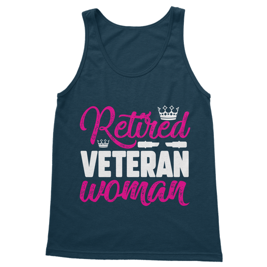 Retired Veteran Women Classic Women's Tank Top
