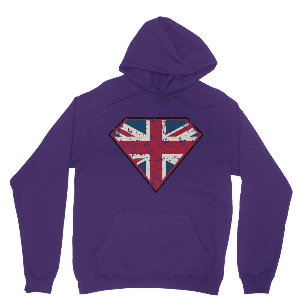 Super British Classic Adult Hoodie