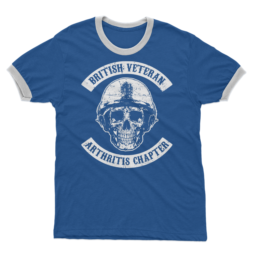 British Veteran - Arthritis Chapter Adult Ringer T-Shirt
