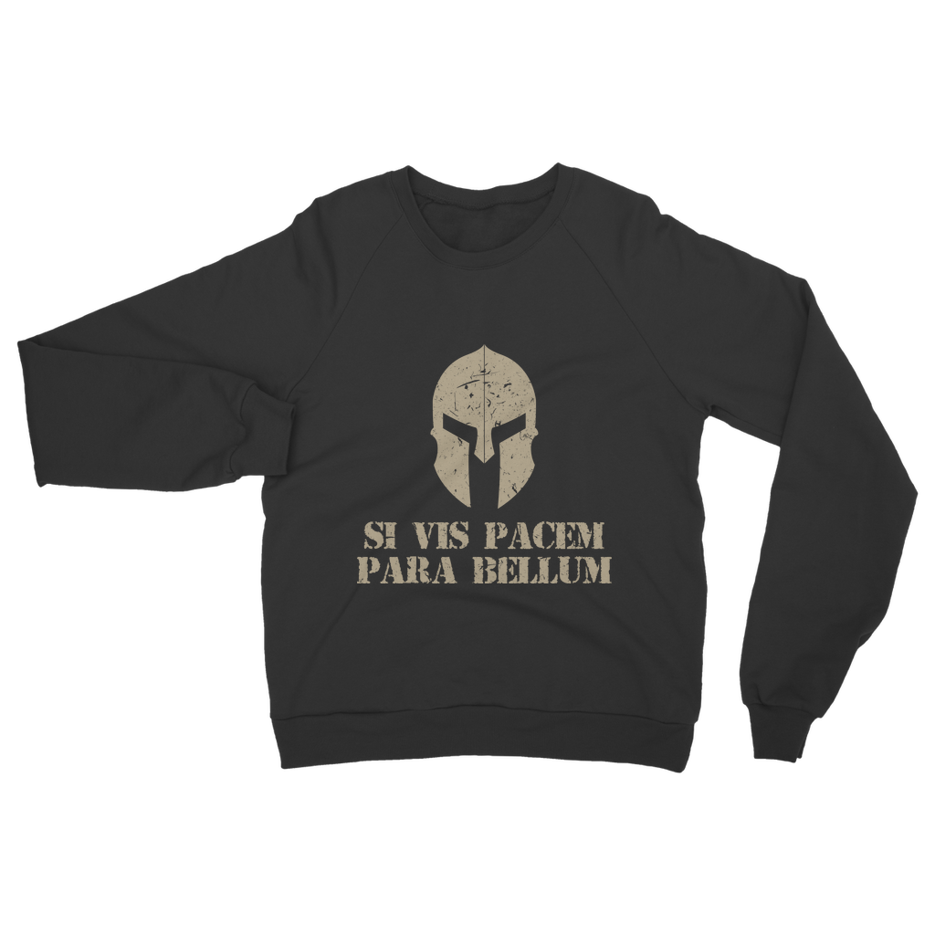 Spartan x Si Vis Pacem Para Bellum Classic Adult Sweatshirt