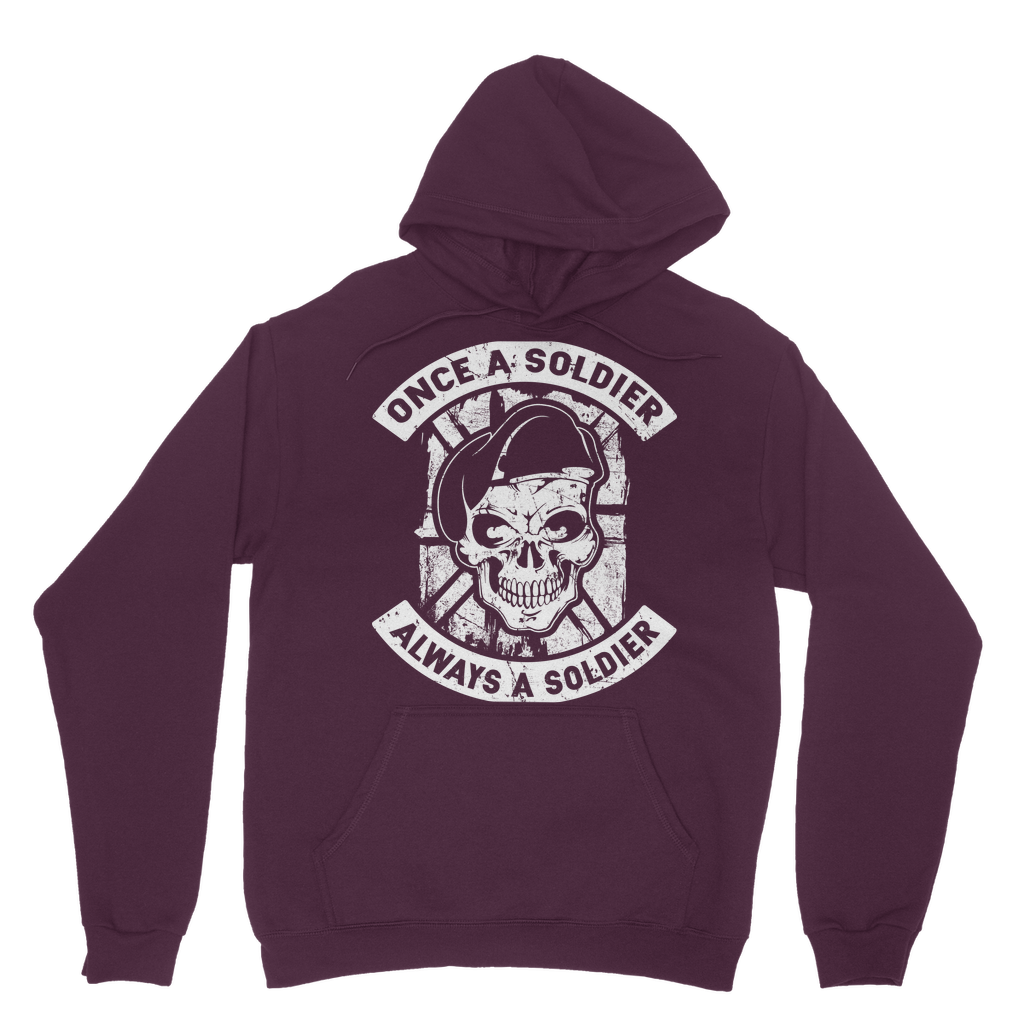 Once A Soldier Always A Soldier Classic Adult Hoodie
