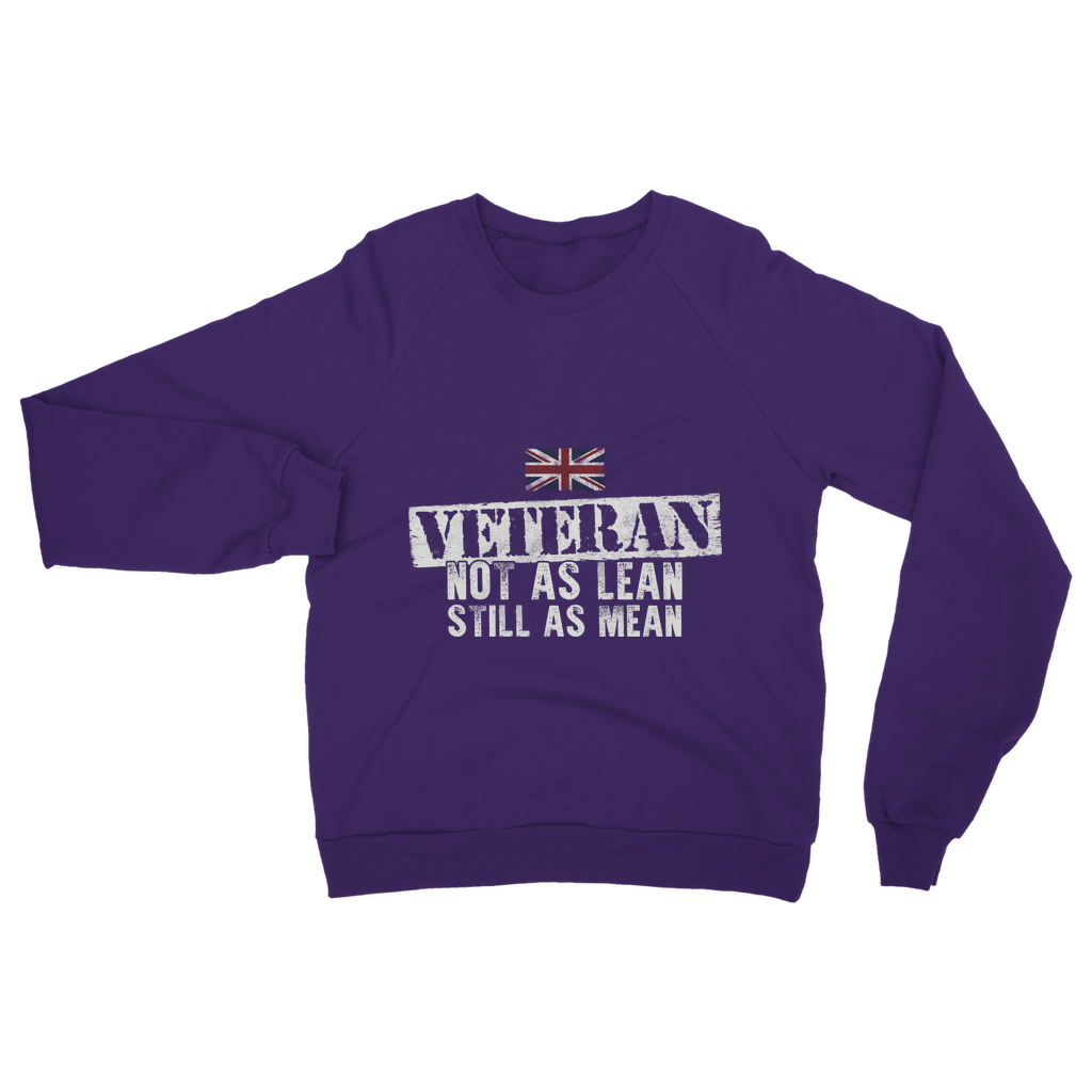 Veteran - Not As Lean Still As Mean Classic Adult Sweatshirt