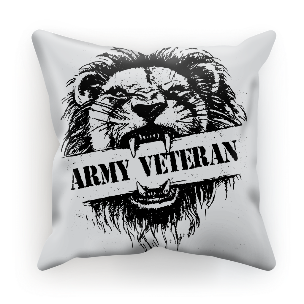 Army Veteran x British Lion The Union Jack Sublimation Cushion Cover