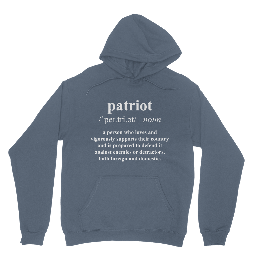 Patriot Dictionary Classic Adult Hoodie