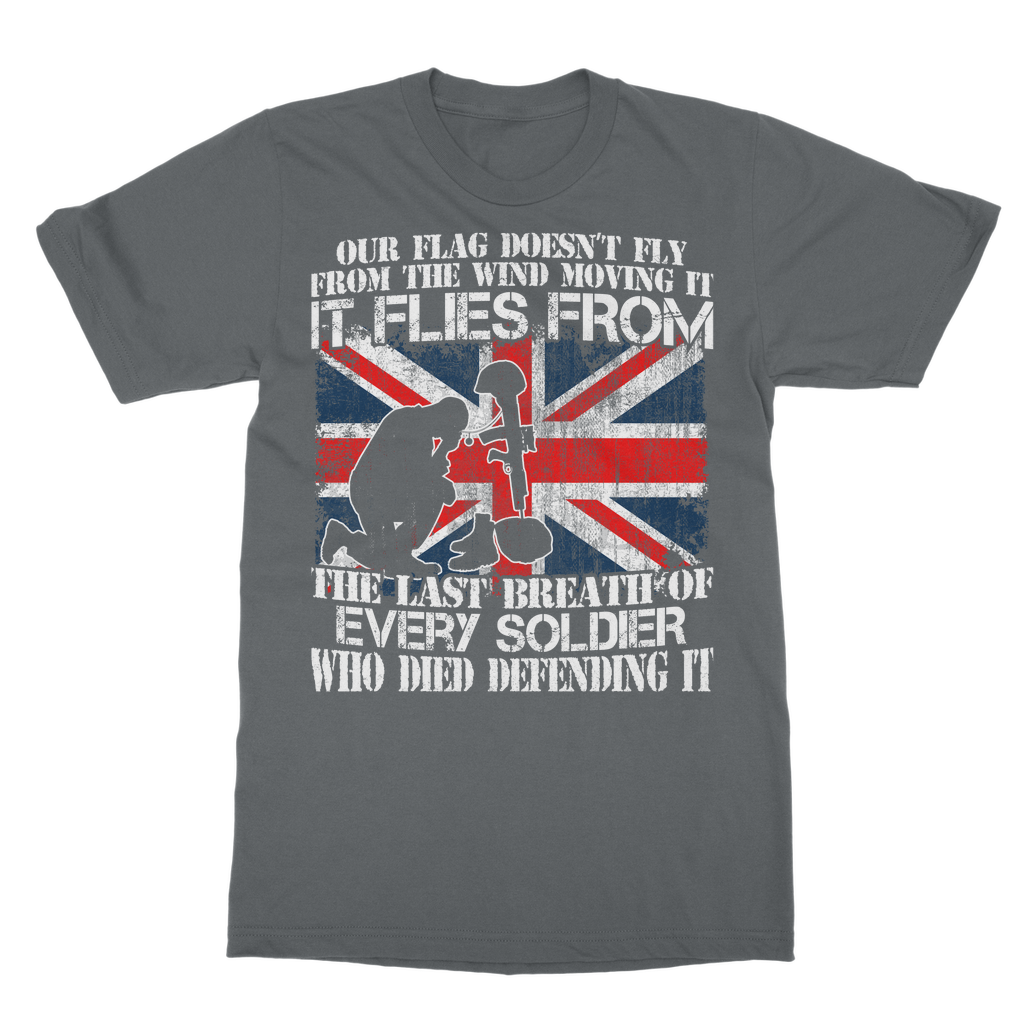 Our Flag Doesn't Fly From The Wind Moving It Classic Adult T-Shirt