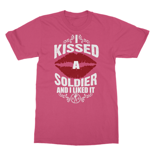 I Kissed A Soldier And I Liked It Classic Adult T-Shirt