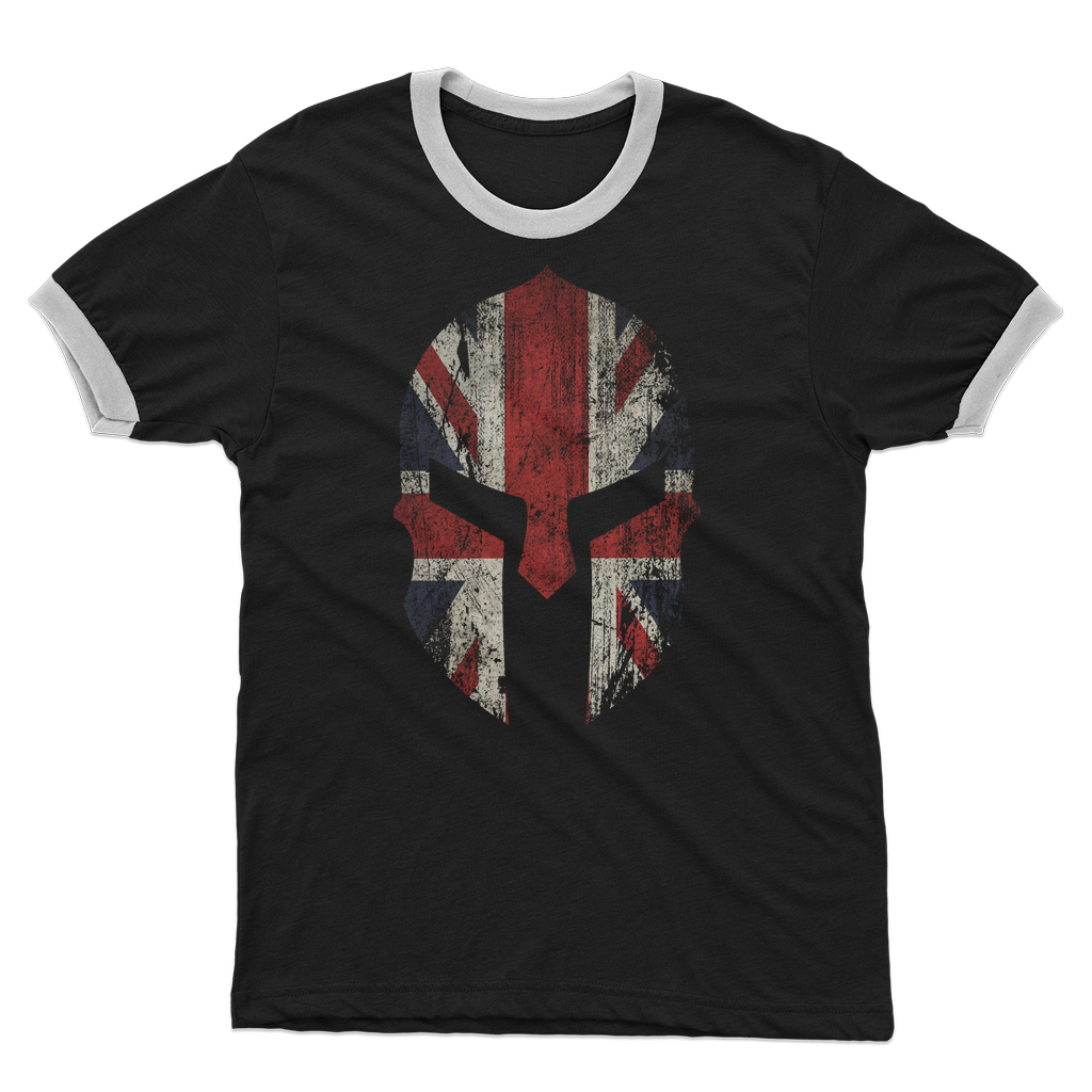 British Spartan Adult Ringer T-Shirt
