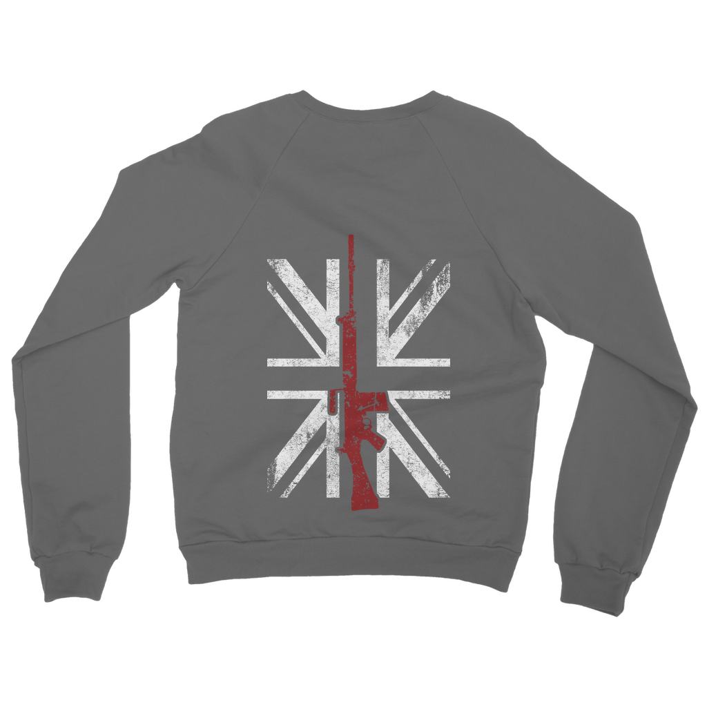 Thin Red Line - SLR (Back Print) Classic Adult Sweatshirt