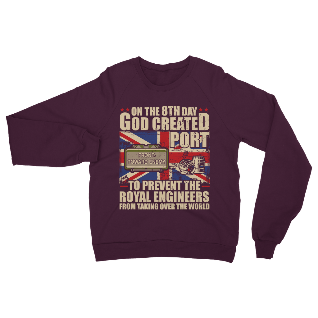 Royal Engineers Love Port Classic Adult Sweatshirt