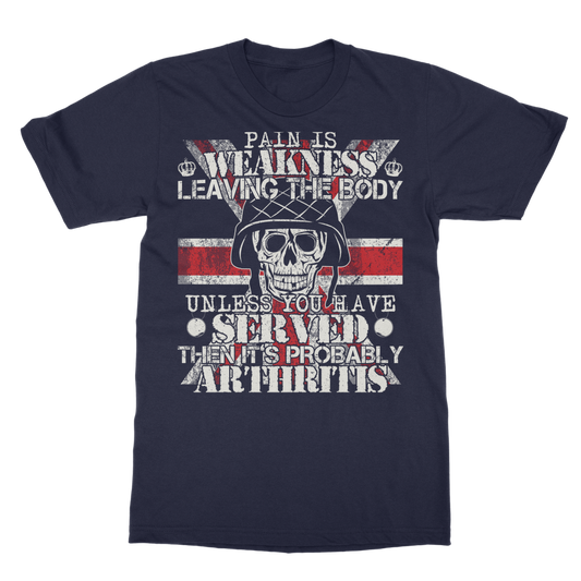 Pain Is Weakness Leaving The Body Unless... Classic Adult T-Shirt