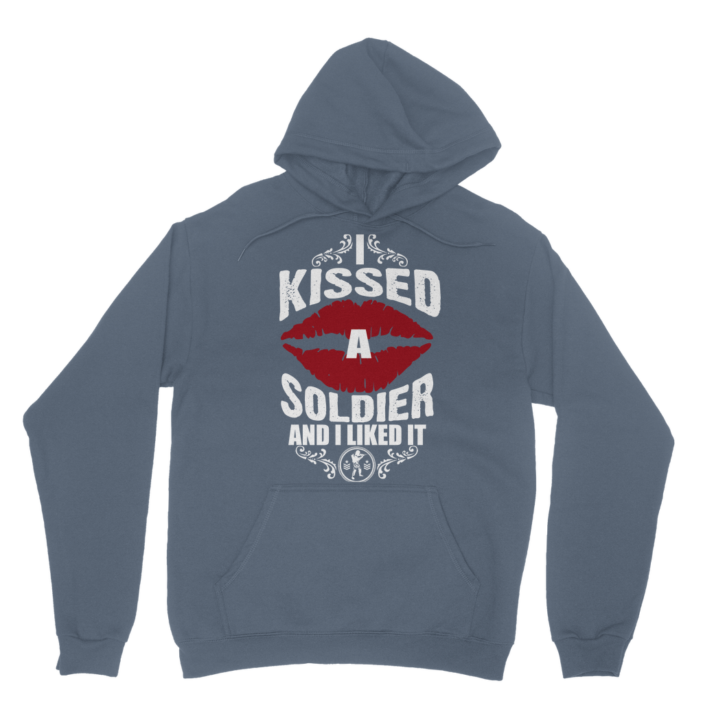 I Kissed A Soldier And I Liked It Classic Adult Hoodie